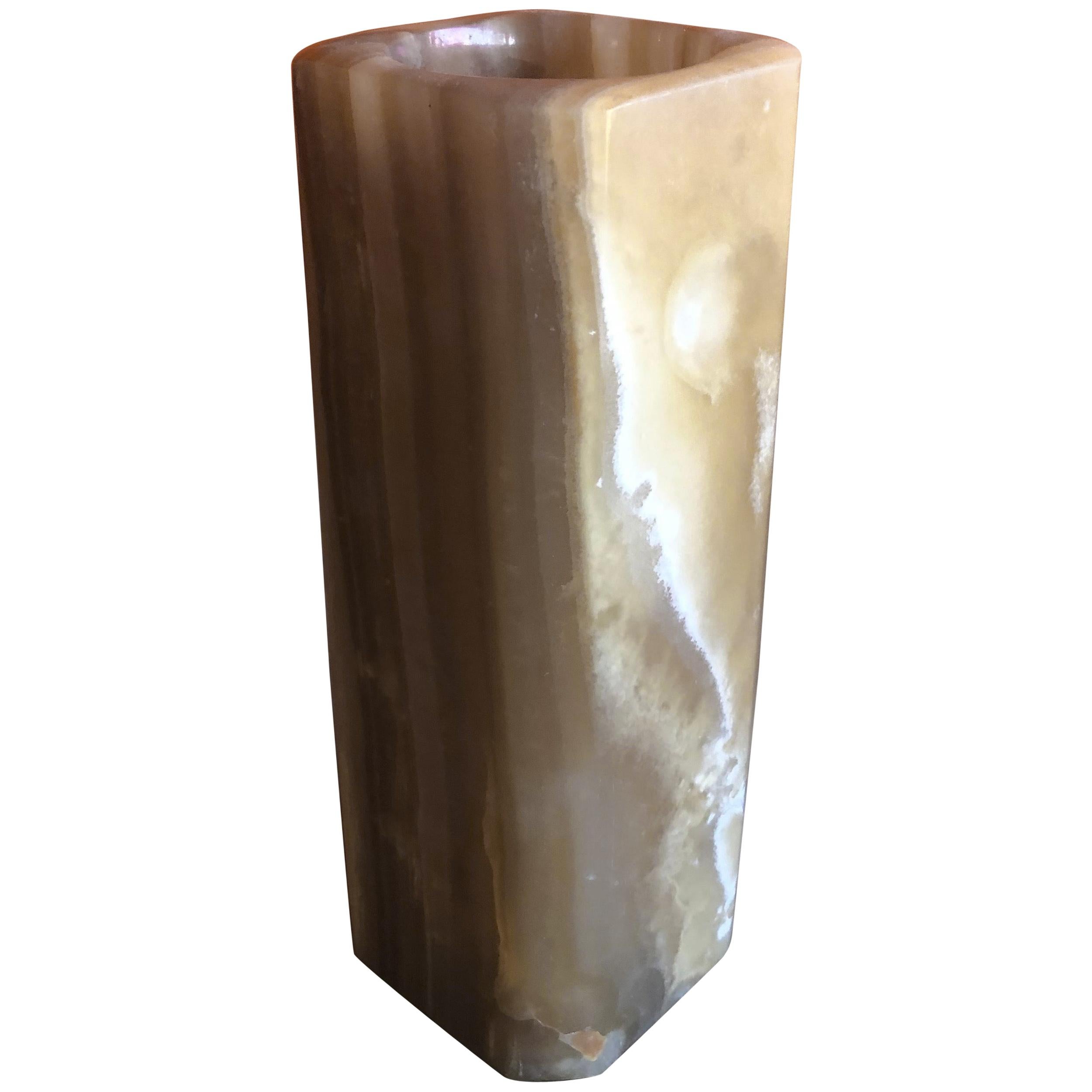 Midcentury Italian Marble Vase