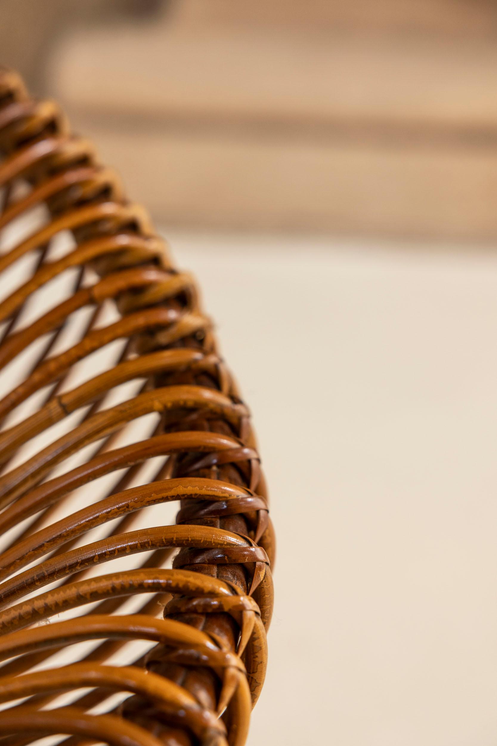 Poltrone in rattan 