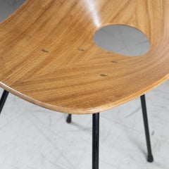 Midcentury Italian Medea Chair by Vittorio Nobili