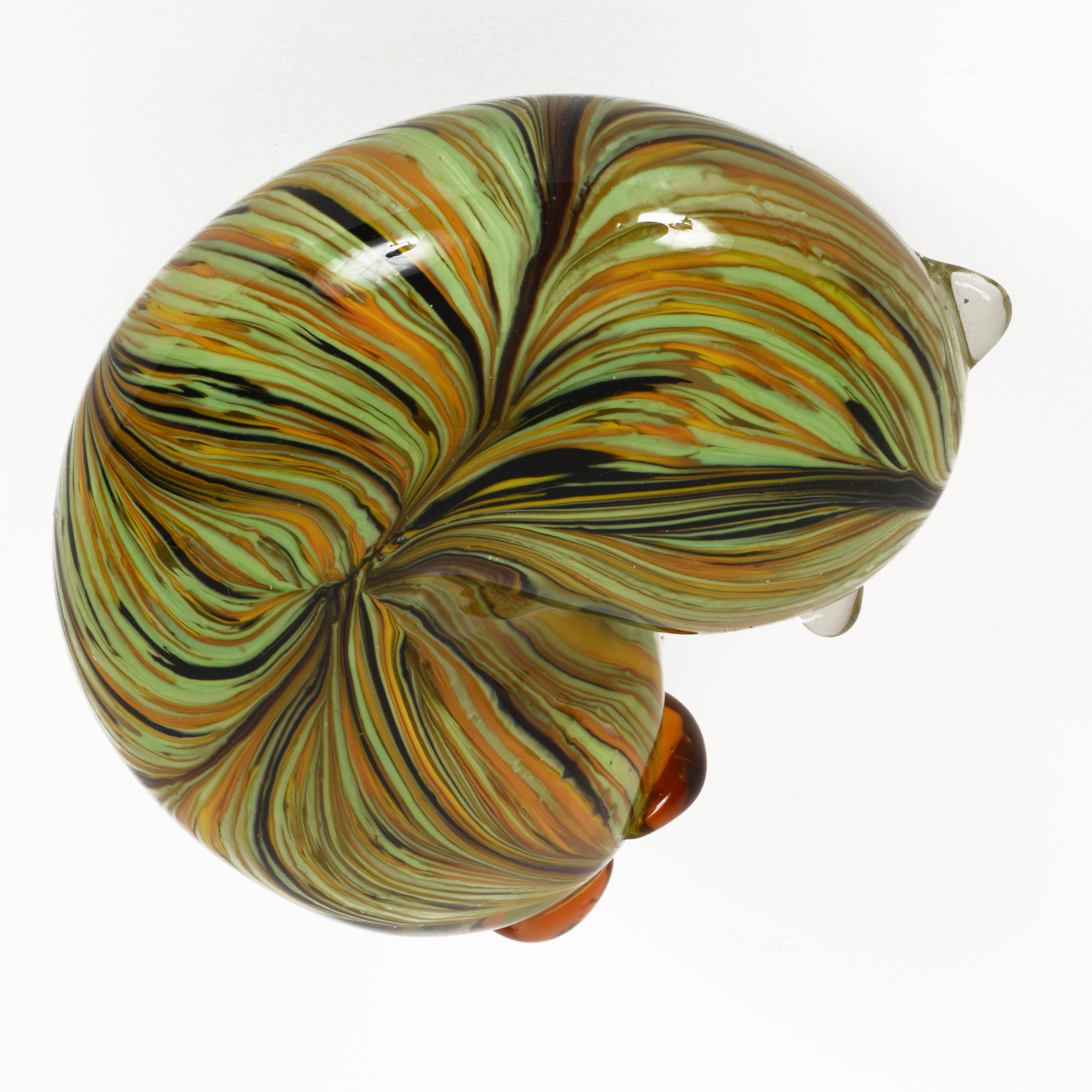Midcentury Italian Multicolored Murano Glass 