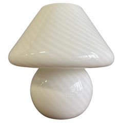 Midcentury Italian Murano Glass Mushroom Lamp