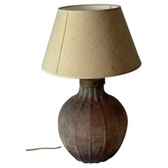 Midcentury Italian Murano Glass Table Lamp by Seguso Vetri d'Arte