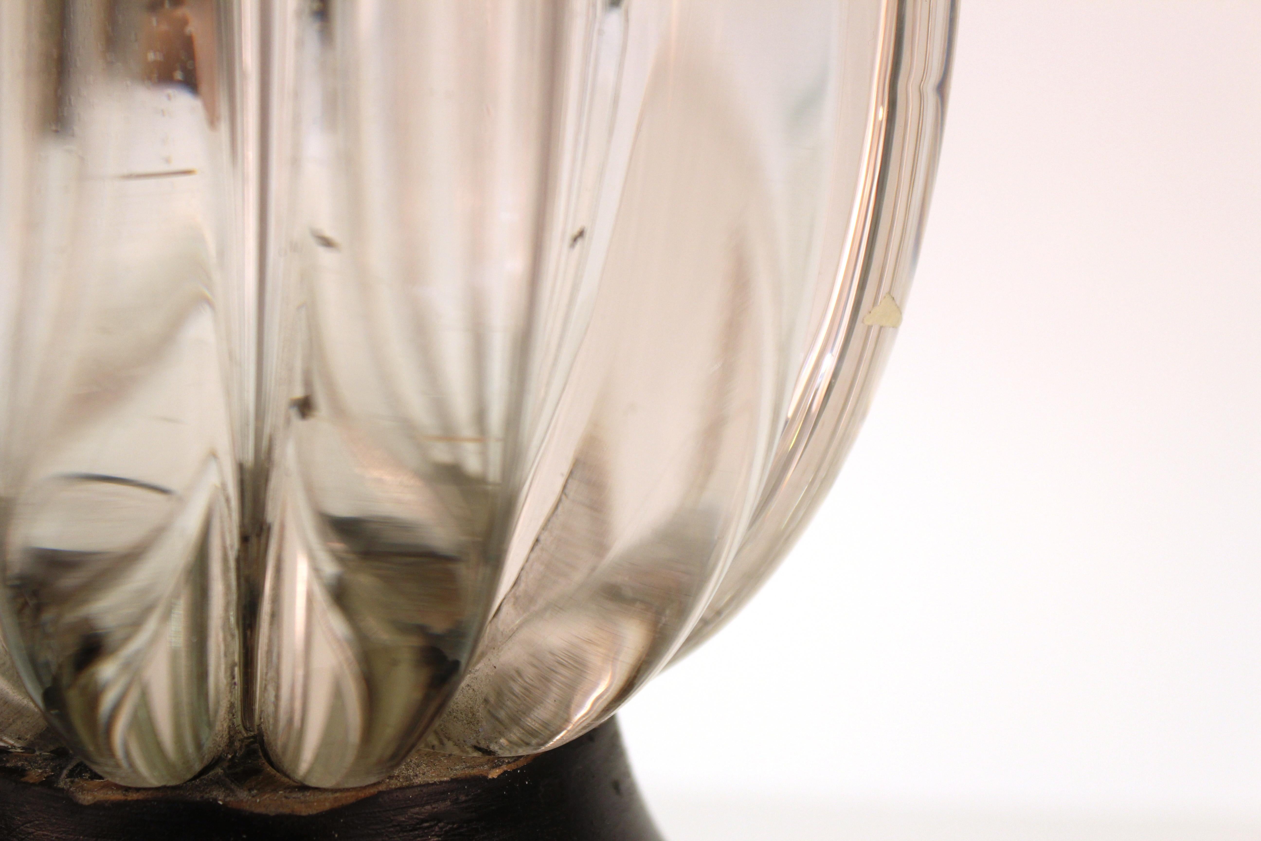 Midcentury Italian Murano Glass Table Lamp 6