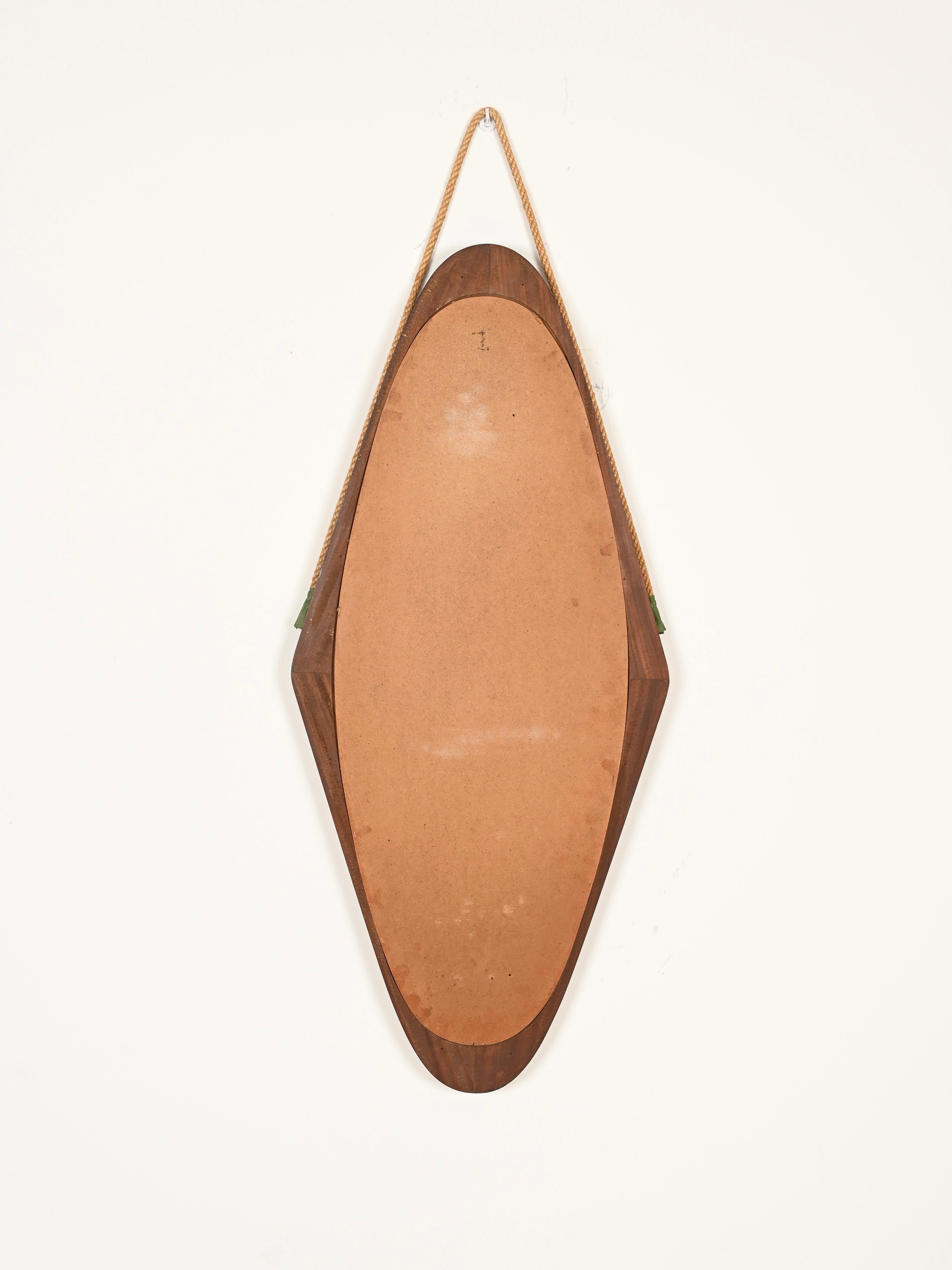 Miroir ovale 