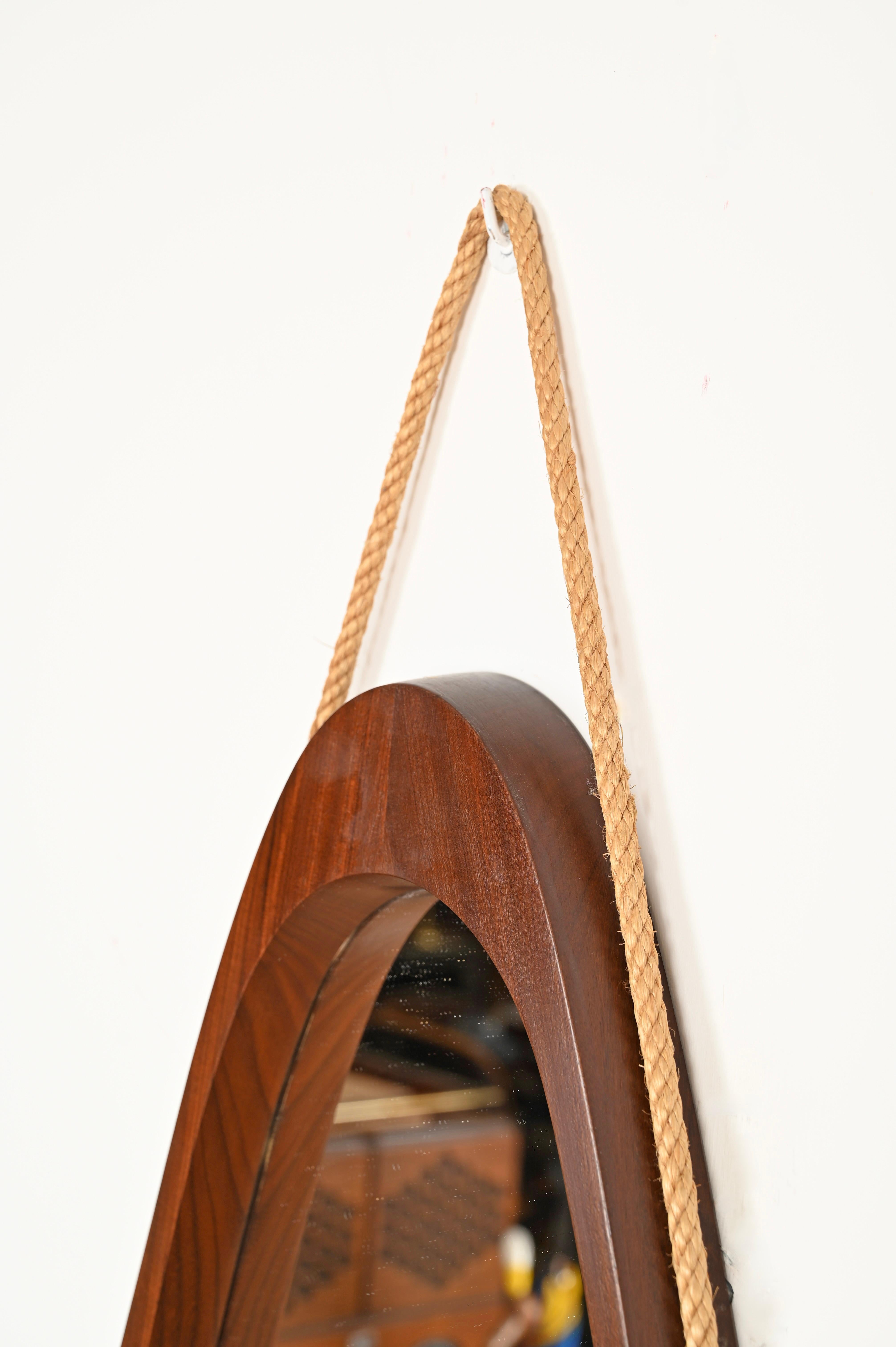 Miroir ovale 