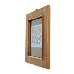 Midcentury Italian Painting ‘Tessuto di Bisanzio’, 1970s