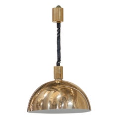 Lampada a sospensione italiana del Medioevo di Franco Albini per Sirrah, 1968