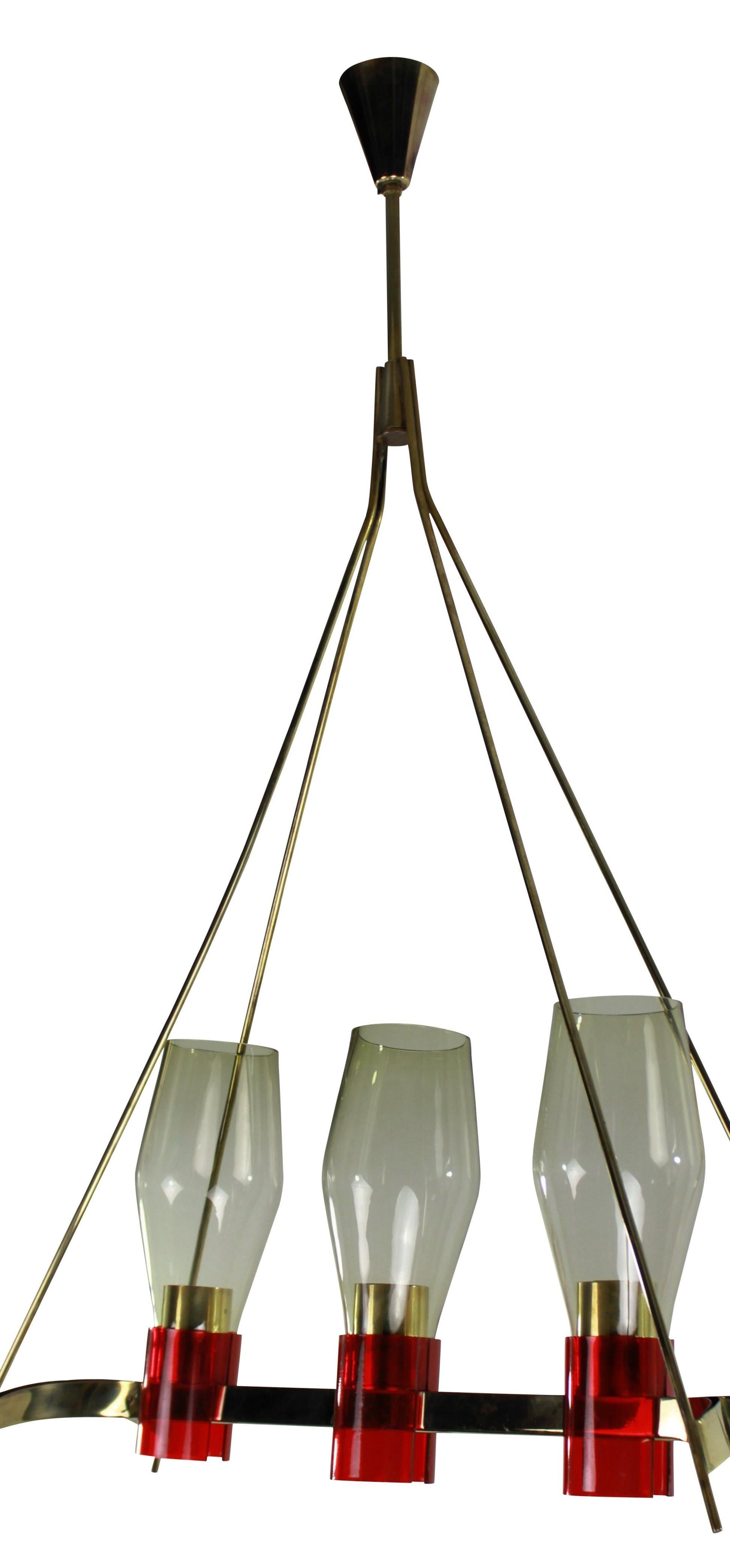 Mid-Century Modern Midcentury Italian Pendant Light