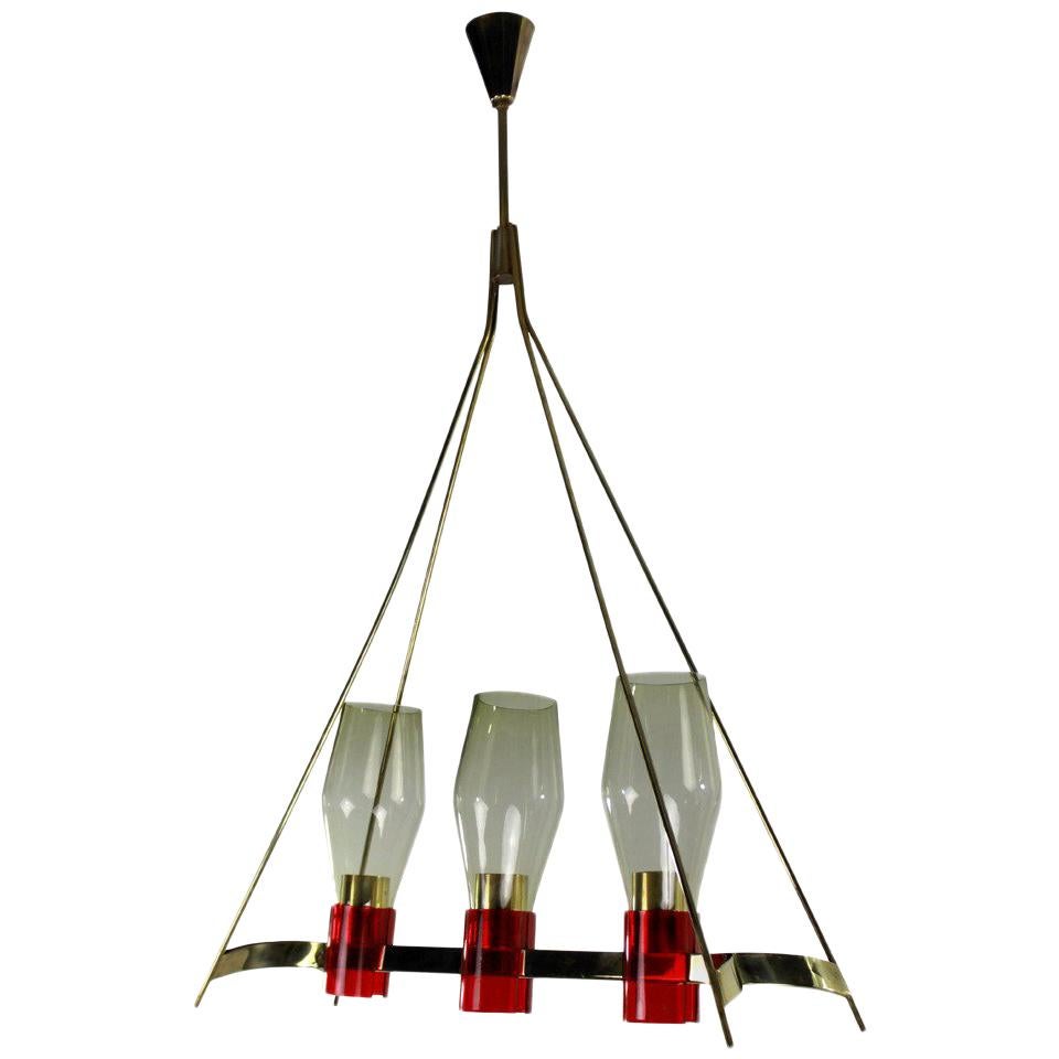 Midcentury Italian Pendant Light