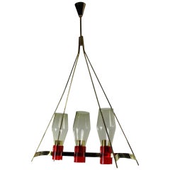 Midcentury Italian Pendant Light