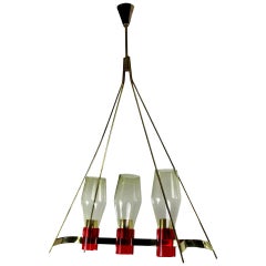 Midcentury Italian Pendant Light