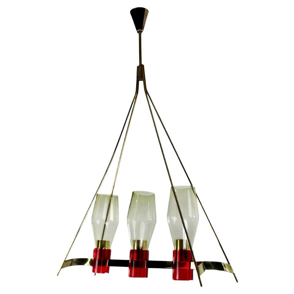 Midcentury Italian Pendant Light