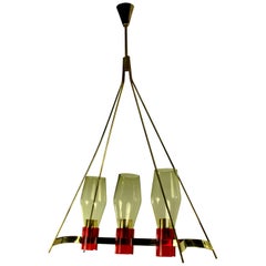 Midcentury Italian Pendant Light