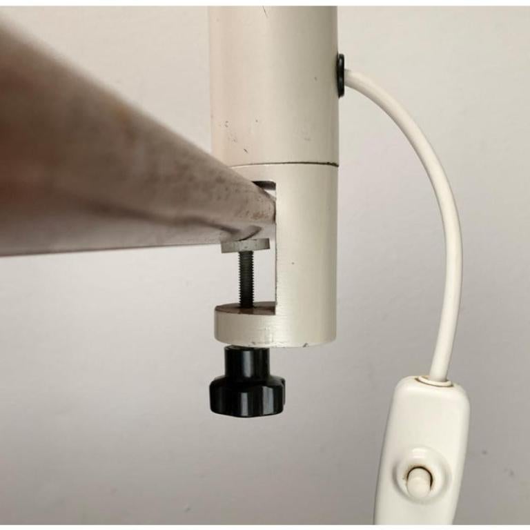 MidCentury Italian Periscopio Clamp Table Lamp by Danilo & Corrado Aroldi, 1960s For Sale 6