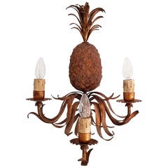 Midcentury Italian Pineapple Sconce