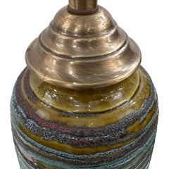 Midcentury Italian Porcelain Lamp