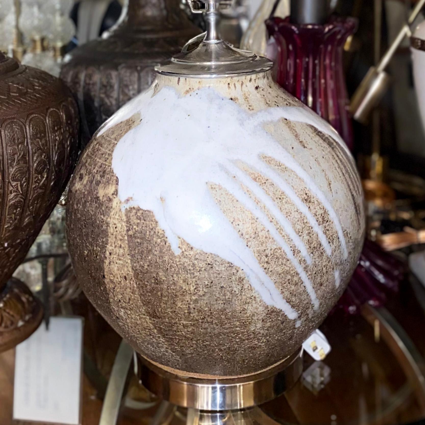 Mid-20th Century Midcentury Italian Porcelain Lamp For Sale