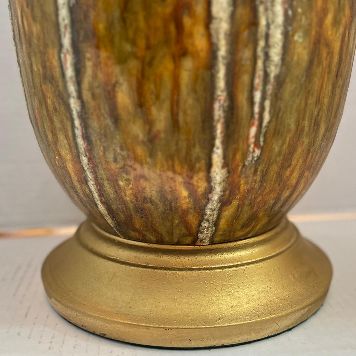 Mid-20th Century Midcentury Italian Porcelain Lamp For Sale