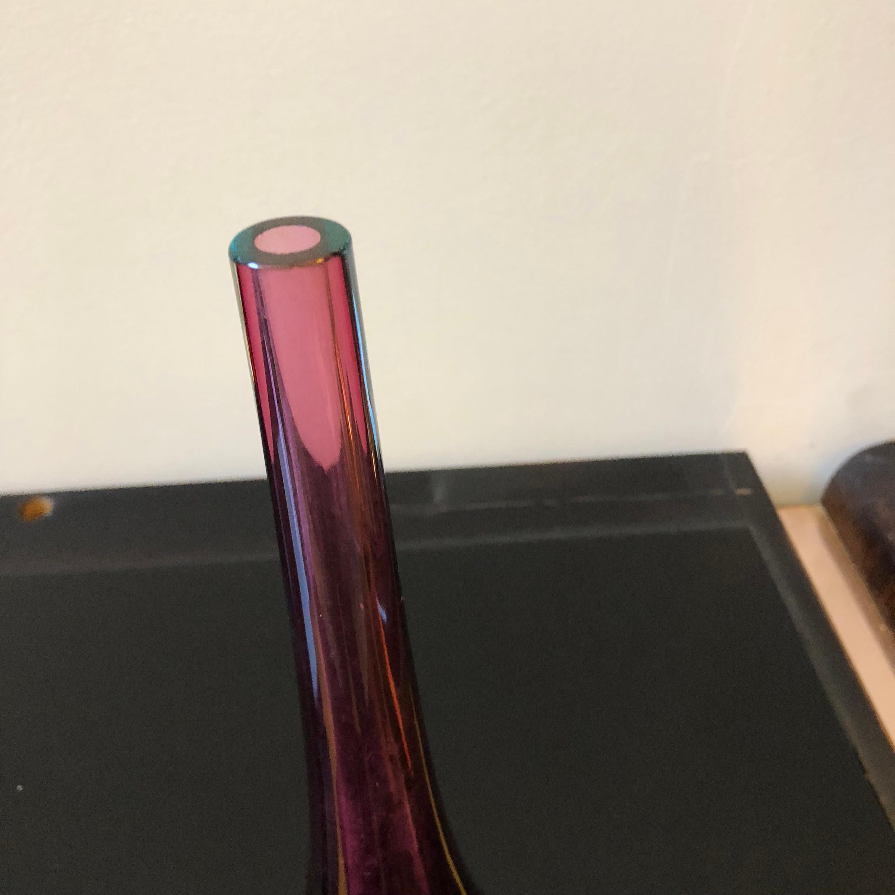 single flower glass vase