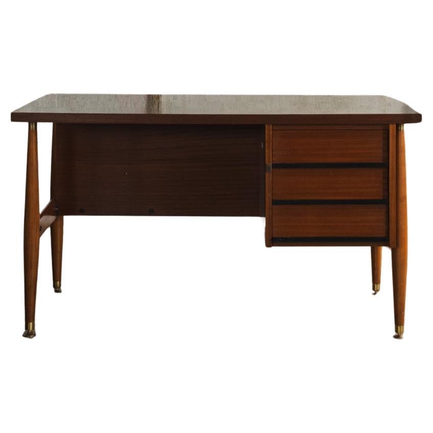 Midcentury Italian Schirolli Desk For Sale