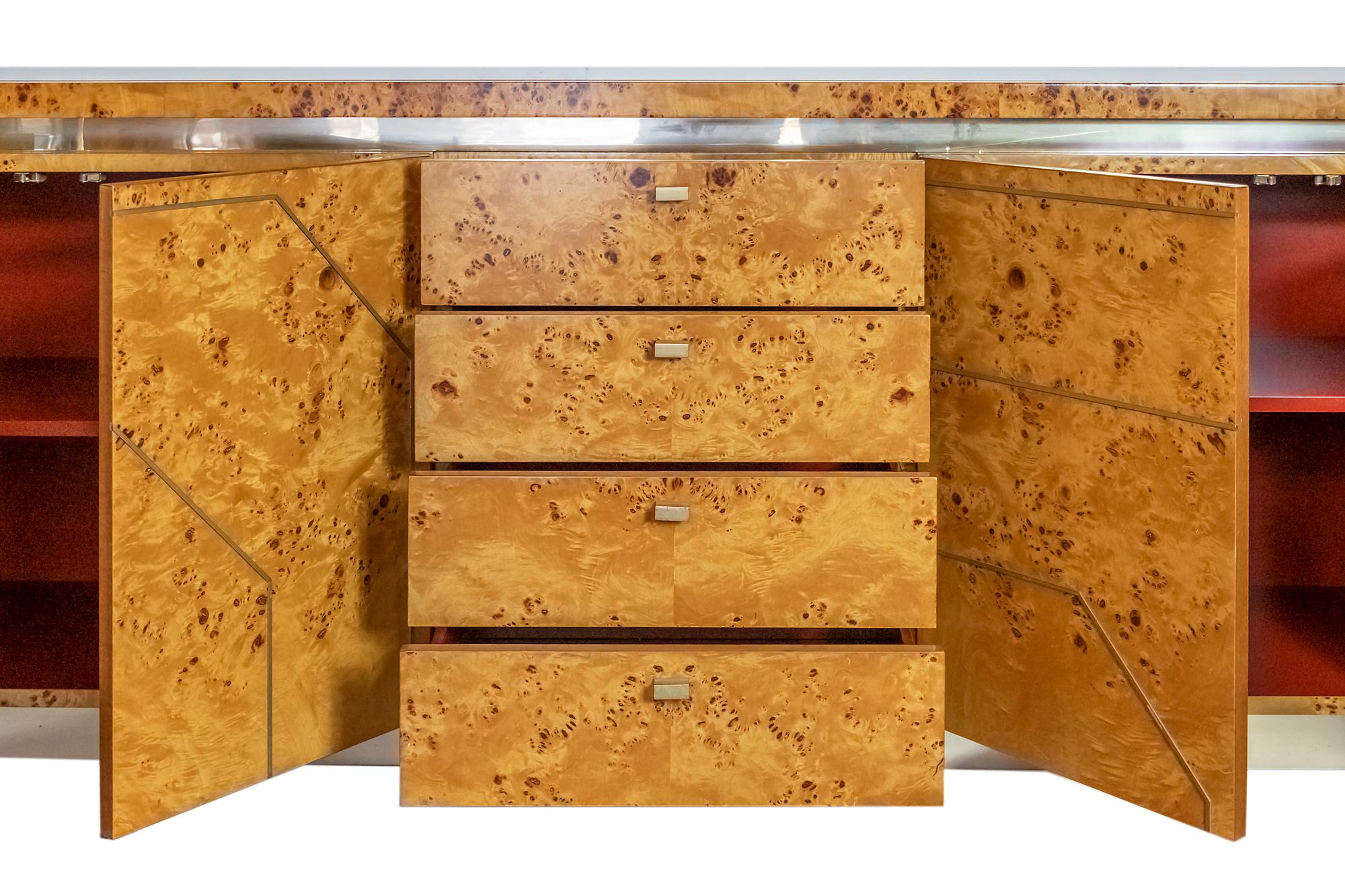 Midcentury Italian Sideboard / Commode by Willy Rizzo 2
