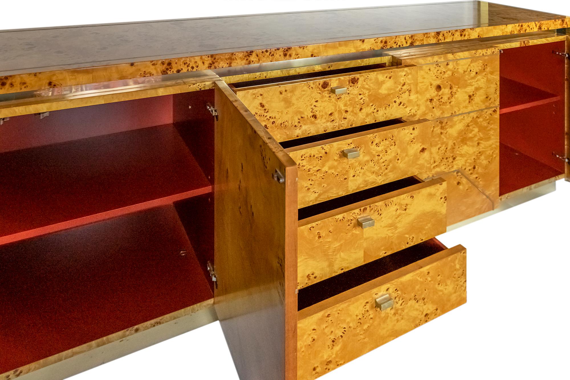 Midcentury Italian Sideboard / Commode by Willy Rizzo 3