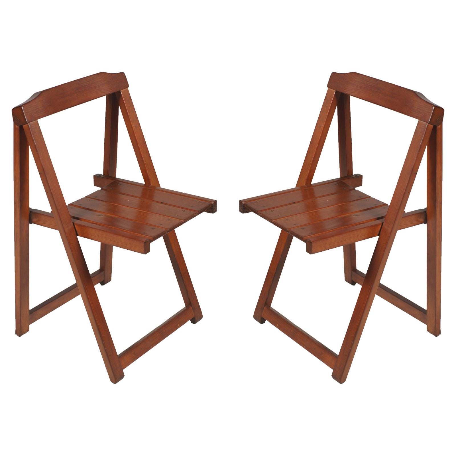 Midcentury Italian Sy Folding, Antique Folding Chairs Styles