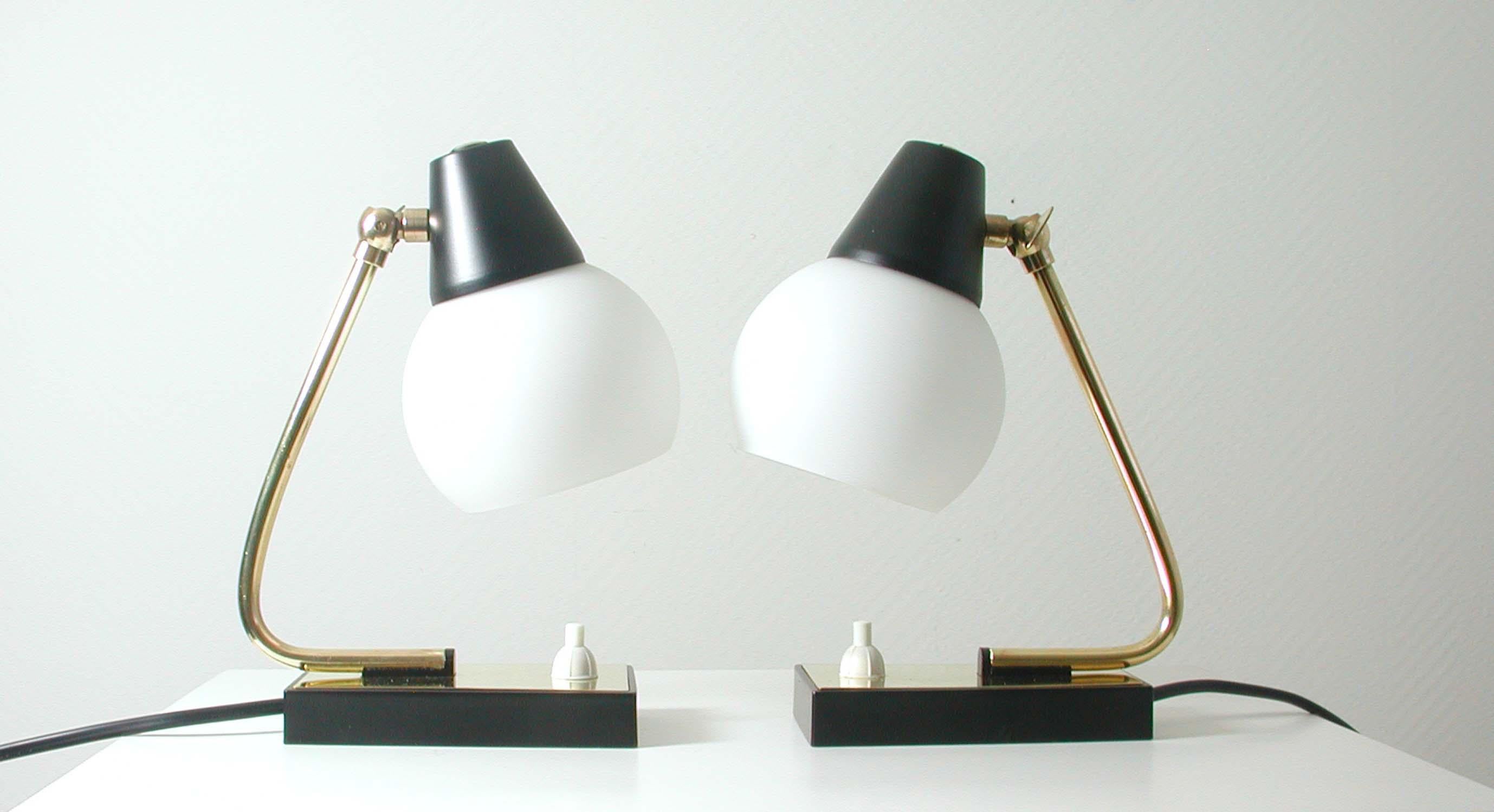 Midcentury Italian Table Lamps, 1950s 5