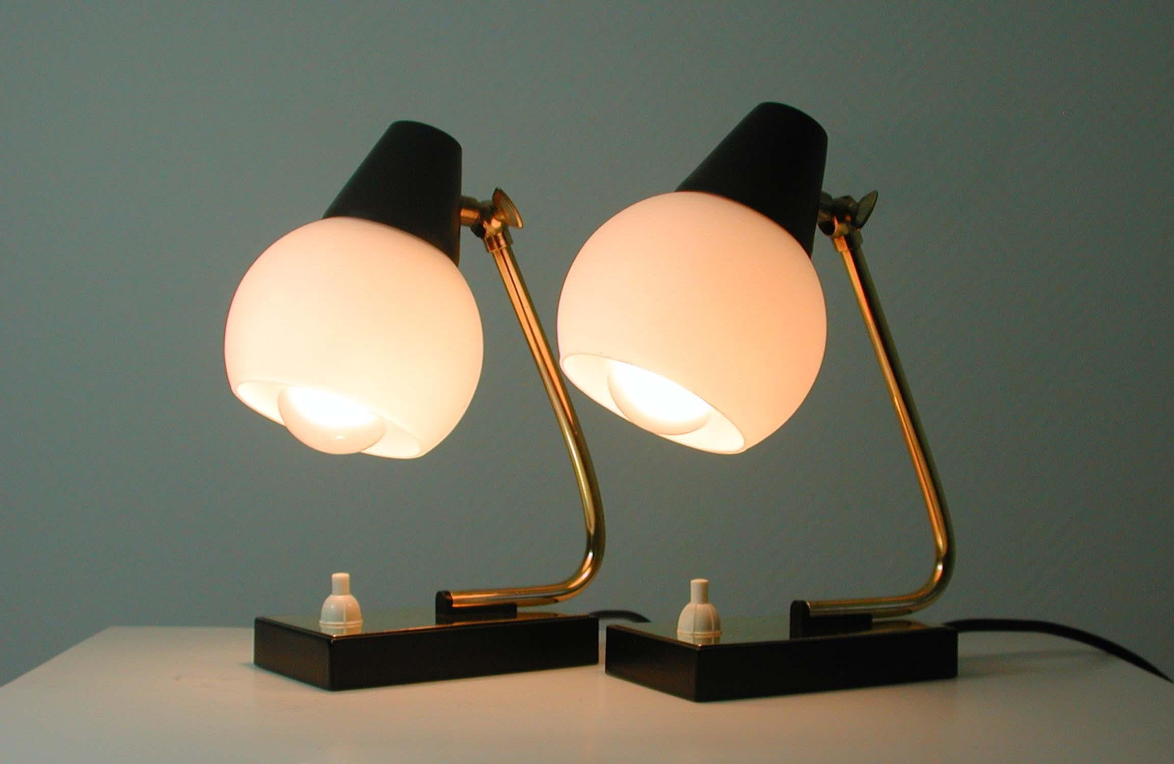 Midcentury Italian Table Lamps, 1950s 6