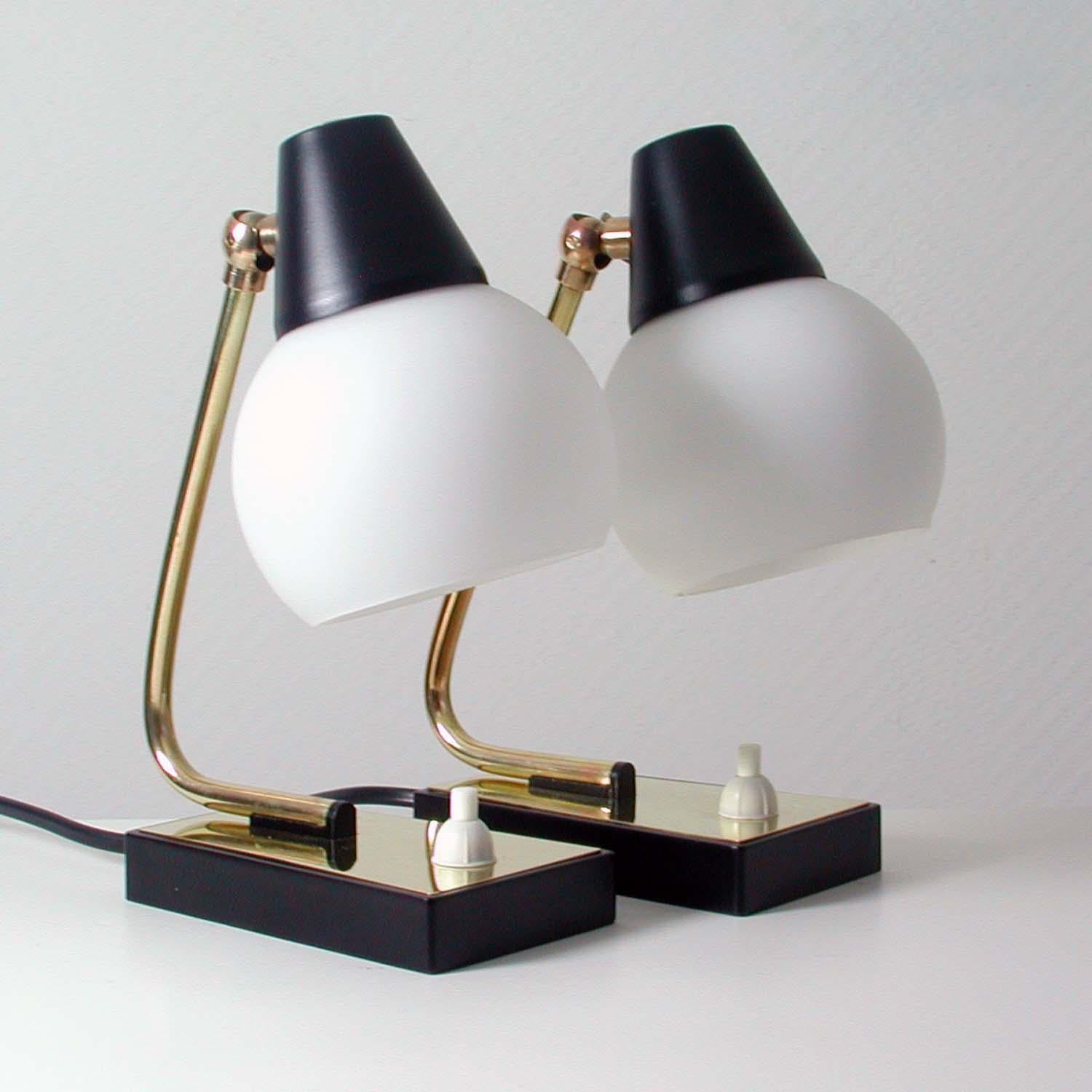 Midcentury Italian Table Lamps, 1950s In Good Condition In NUEMBRECHT, NRW