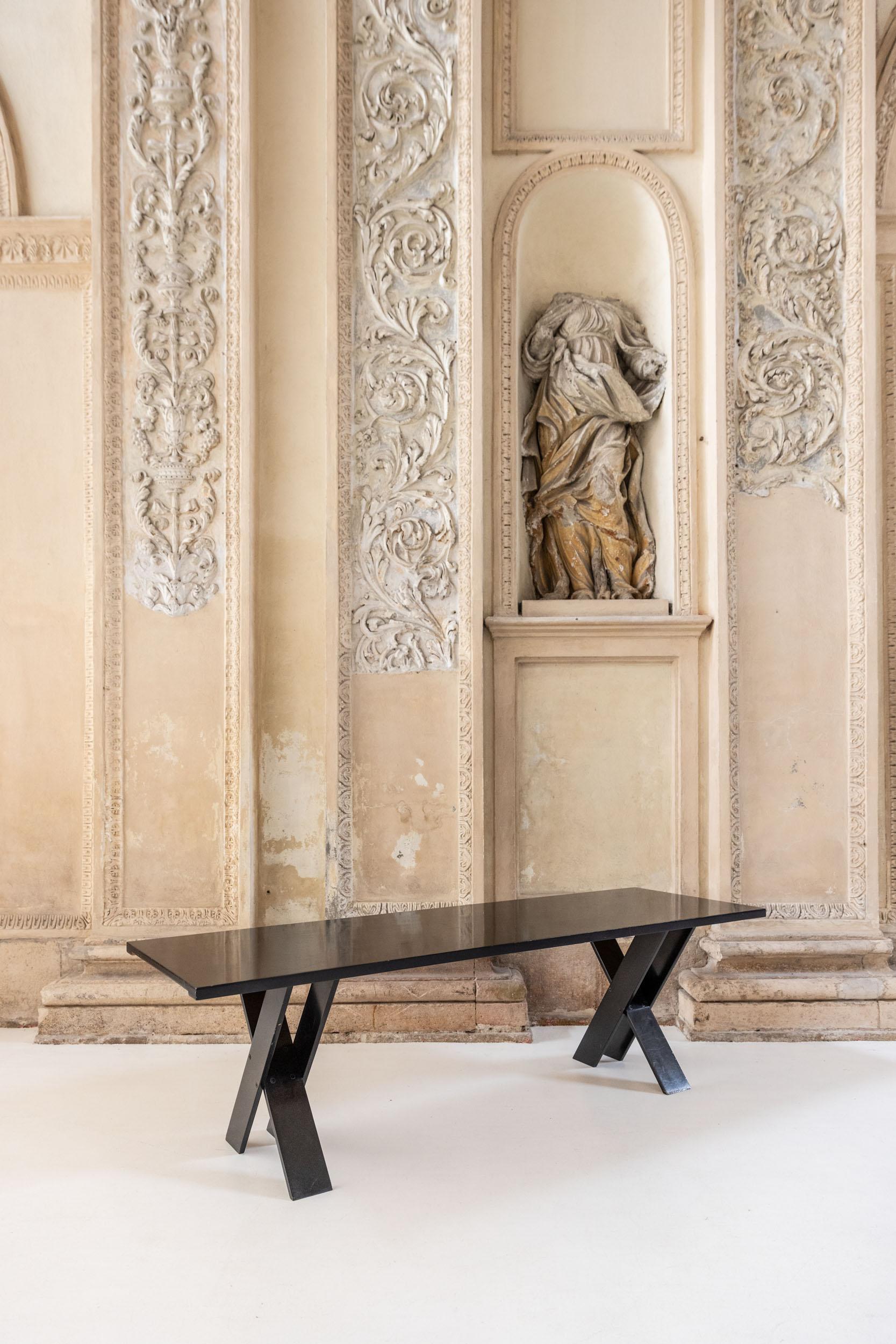 Mid-Century Modern Table italienne mi-siècle modèle TL 58 de Marco Zanuso pour Poggi  en vente