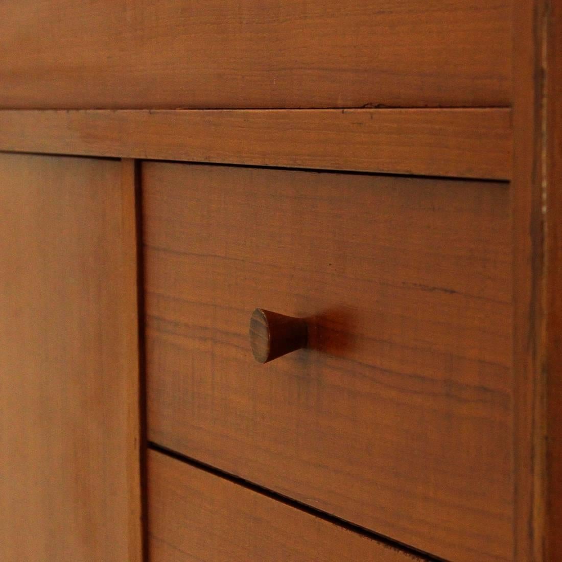 Midcentury Italian Teak Veneer Sideboard, 1960s 5