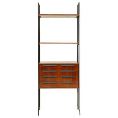 Midcentury Italian Teak Wall Unit, 1950s