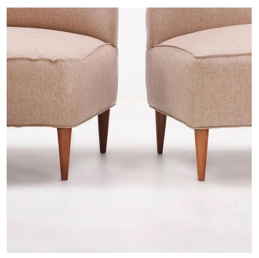Midcentury Italian Two-Piece Asymmetric Sofa circa 1950 1
