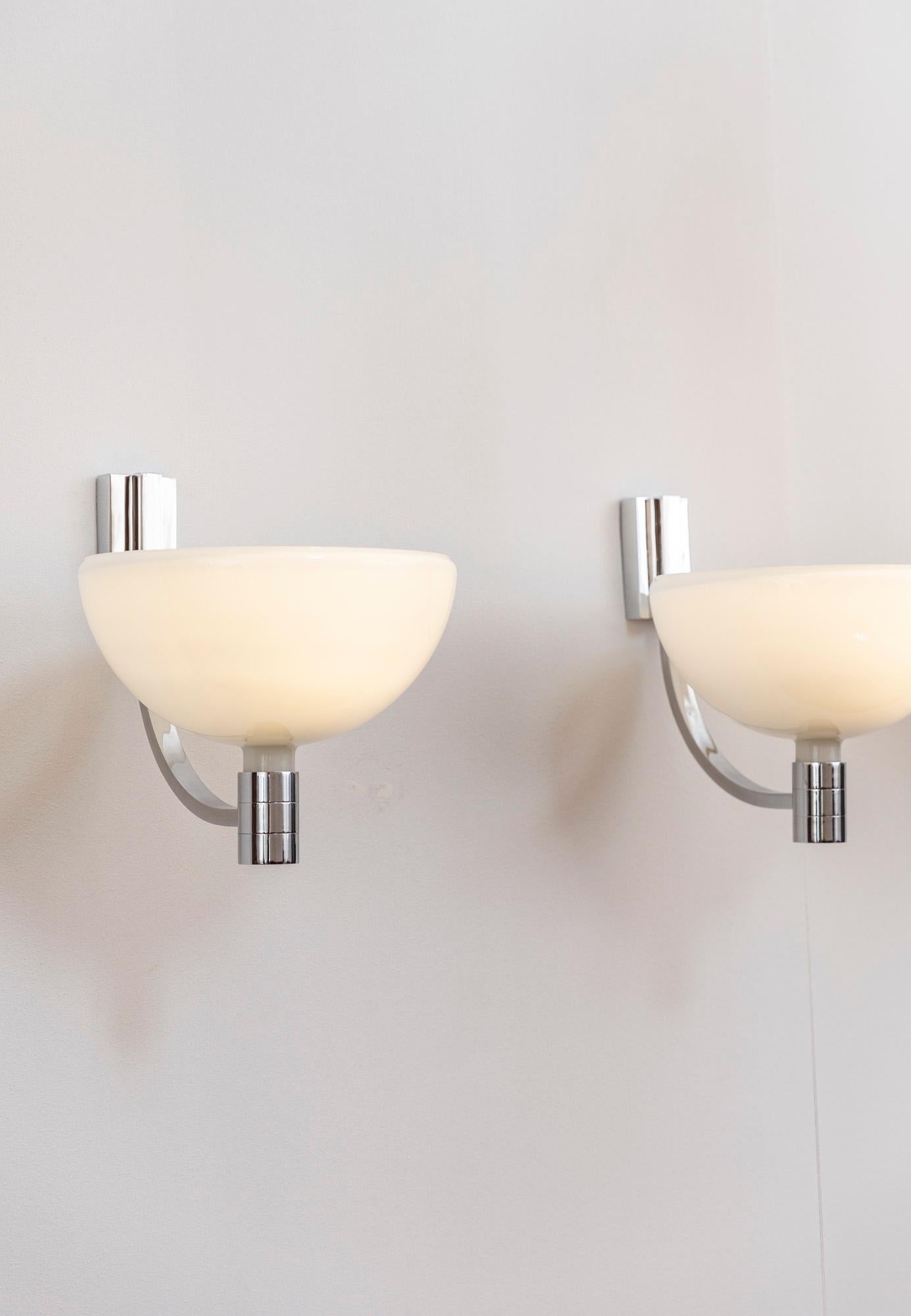Set of midcentury Italian Wall Lights  by Franco Albini for Sirrah, 1968  For Sale 4
