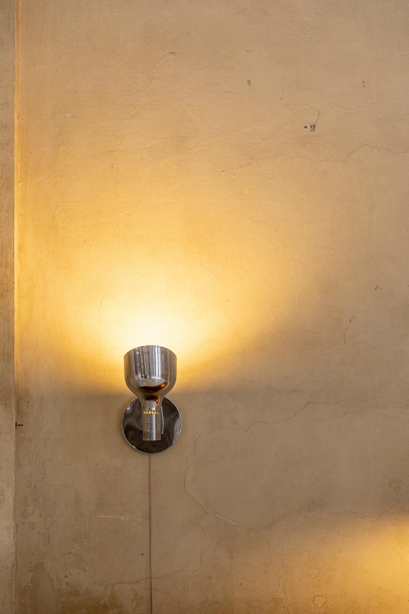 Midcentury Italian Wall Light Designed by Franco Albini for Sirrah, 1968 For Sale 3