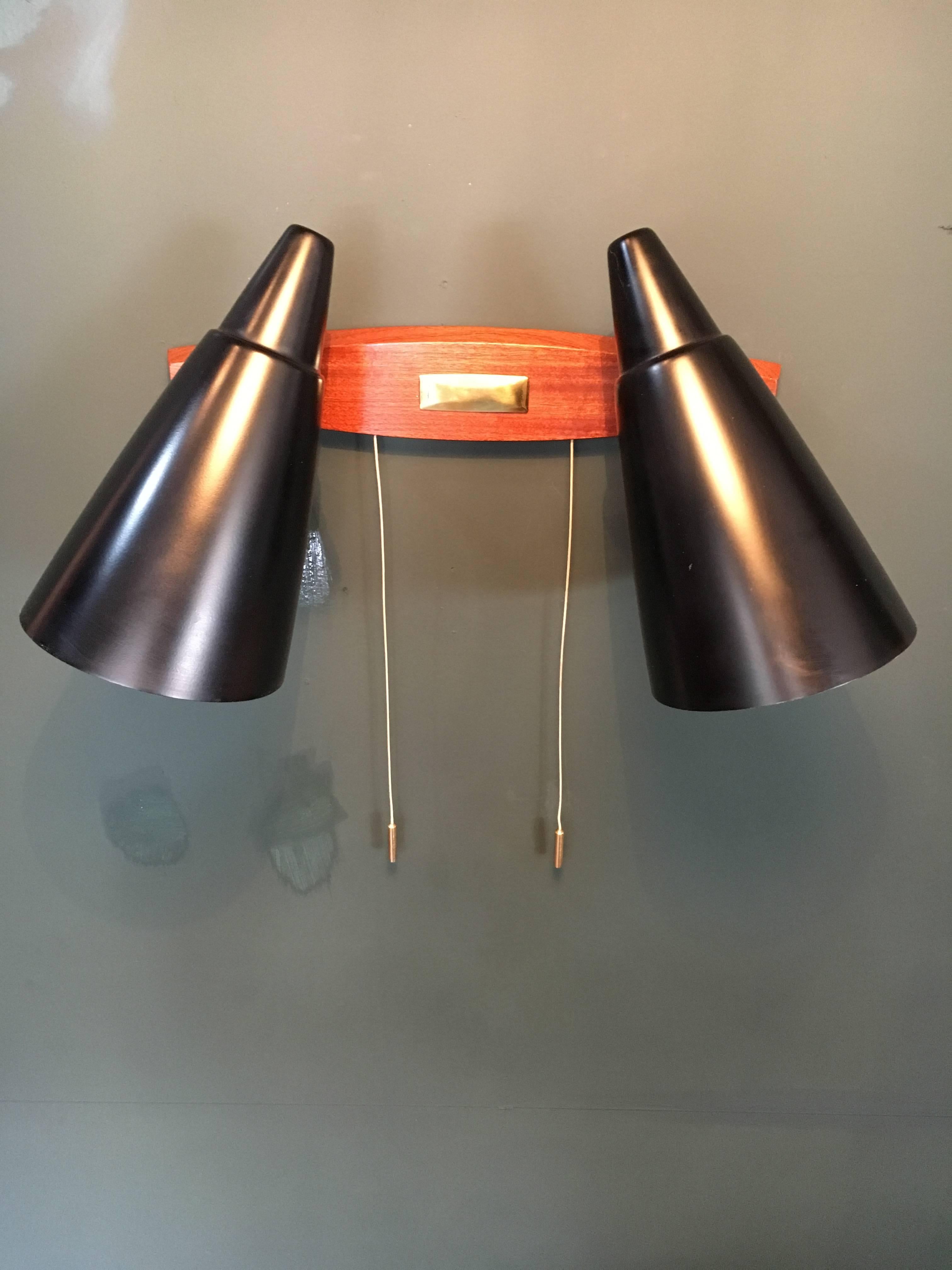 Midcentury Italian Wall Lights, Multidirectional In Good Condition In London, GB