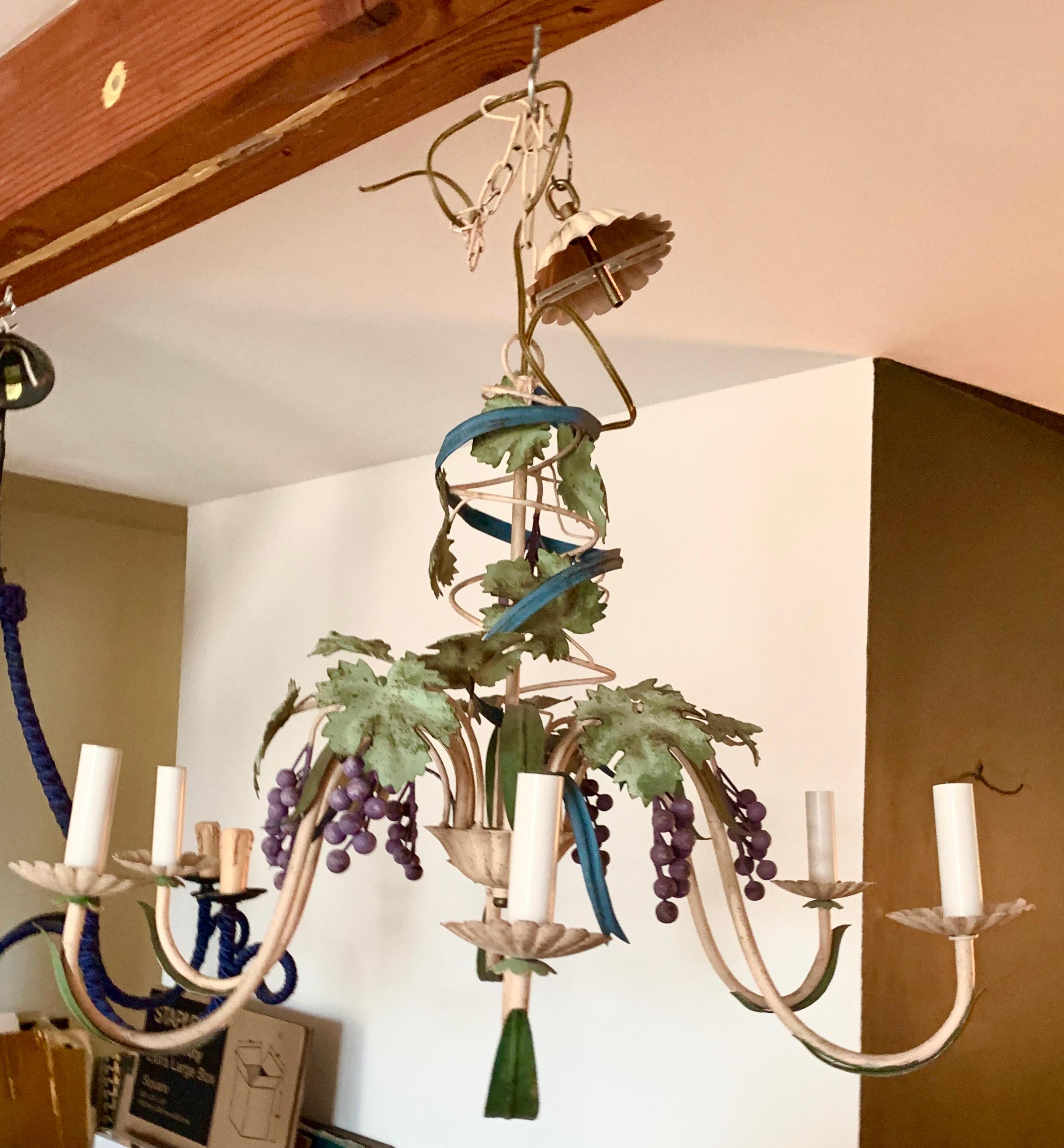 grapevine chandelier