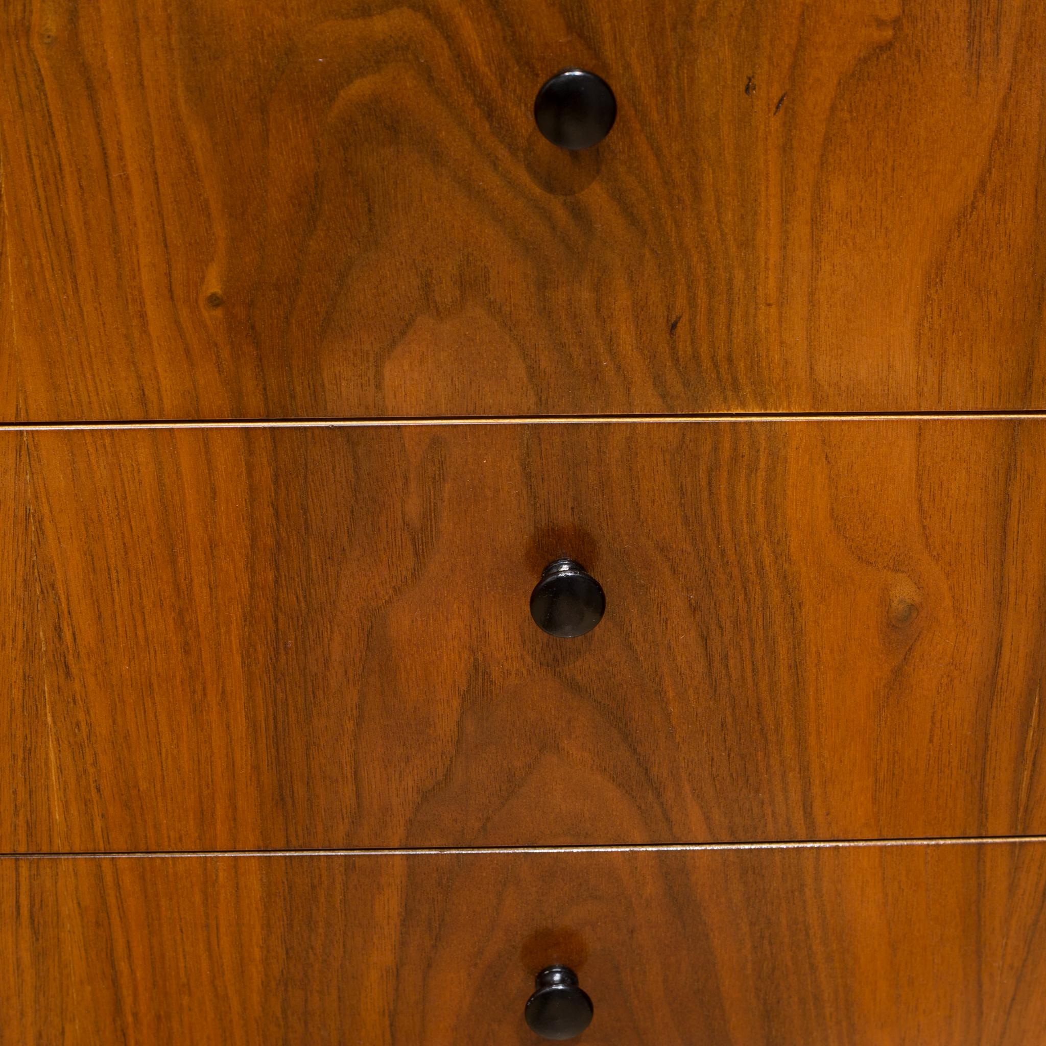 Walnut Midcentury Jack Cartwright for Founders Dresser, circa 1960