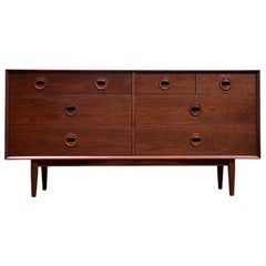 Midcentury Jack Cartwright Walnut Dresser - Founders "Decorum" - Eight Drawer