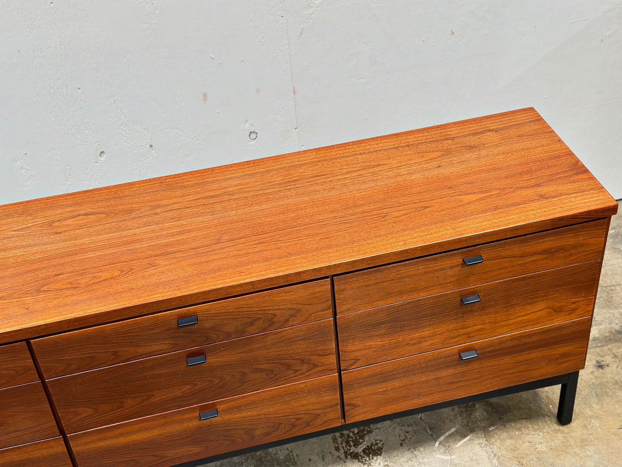 Midcentury Jack Cartwright Walnut Dresser - Founders 