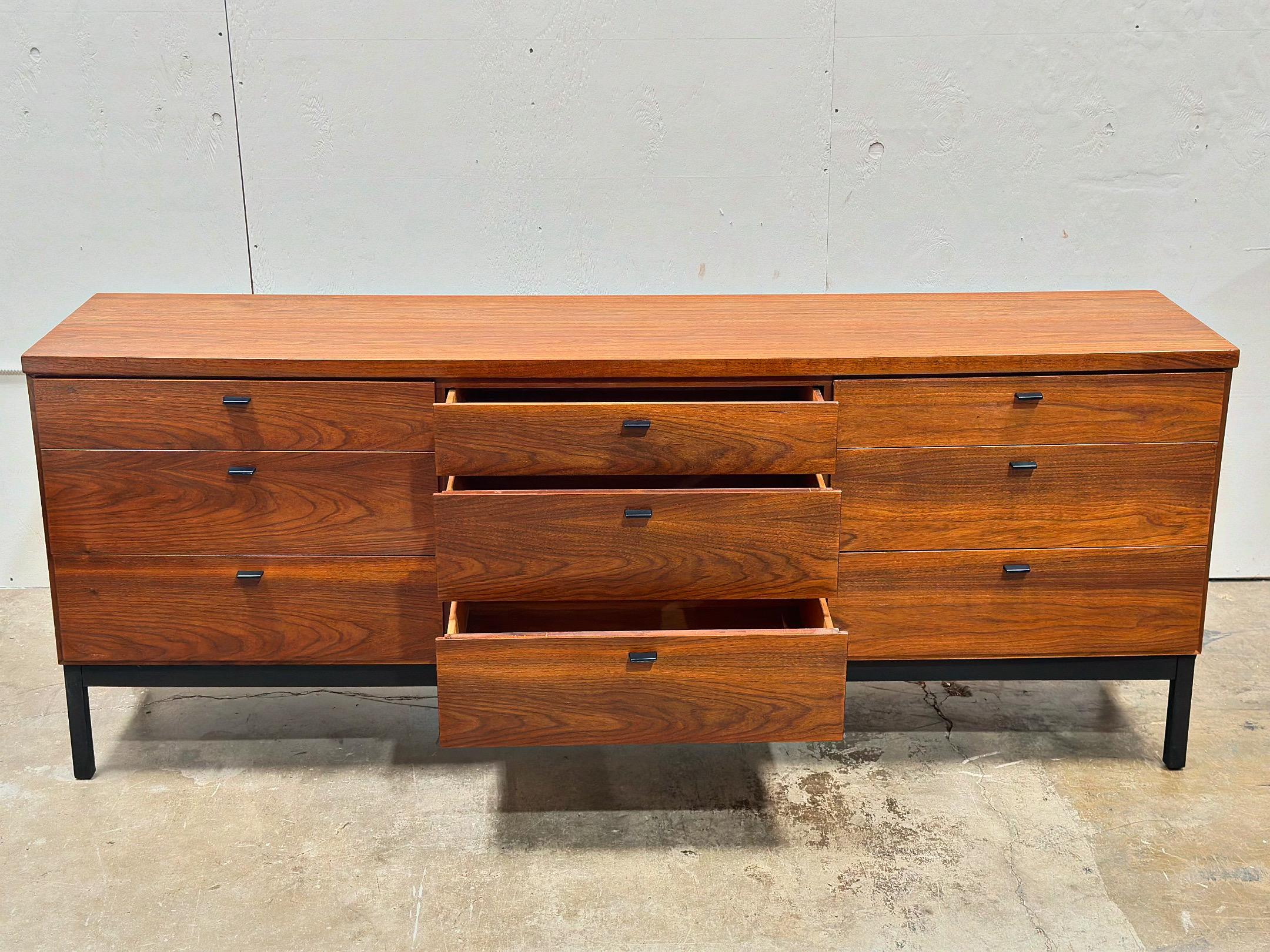 Midcentury Jack Cartwright Walnut Dresser - Founders 