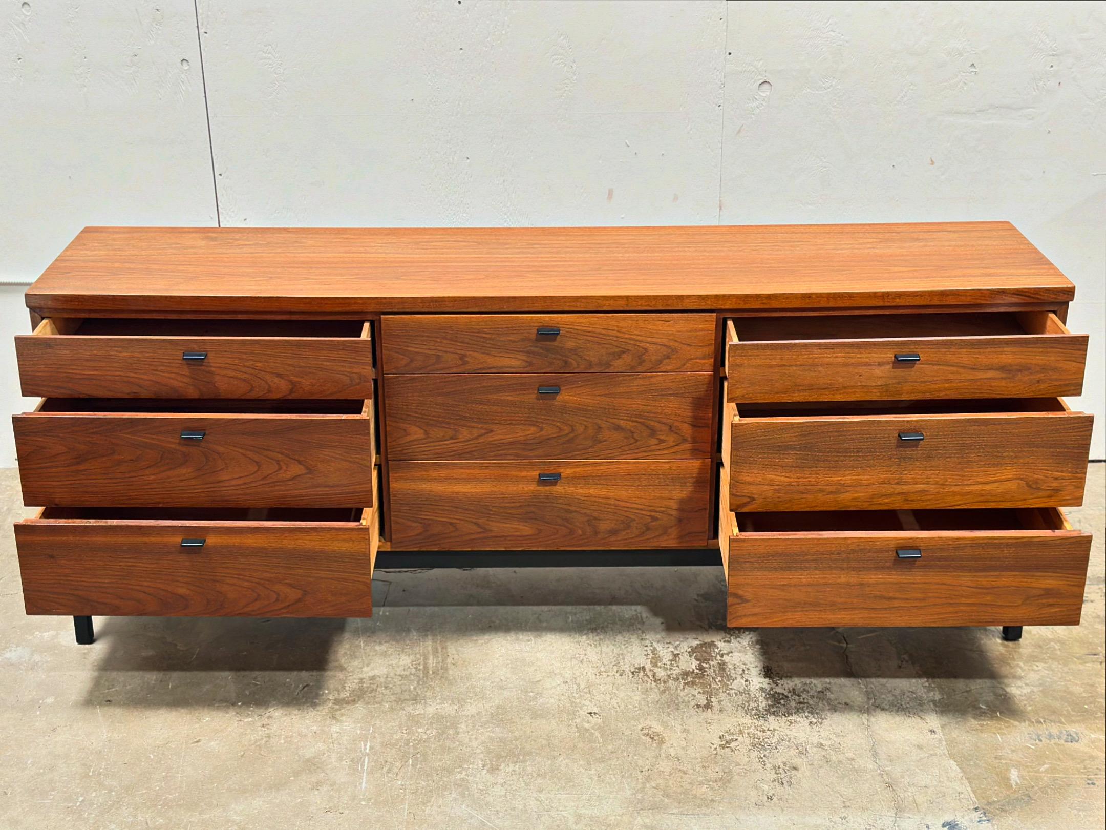 Midcentury Jack Cartwright Walnut Dresser - Founders 