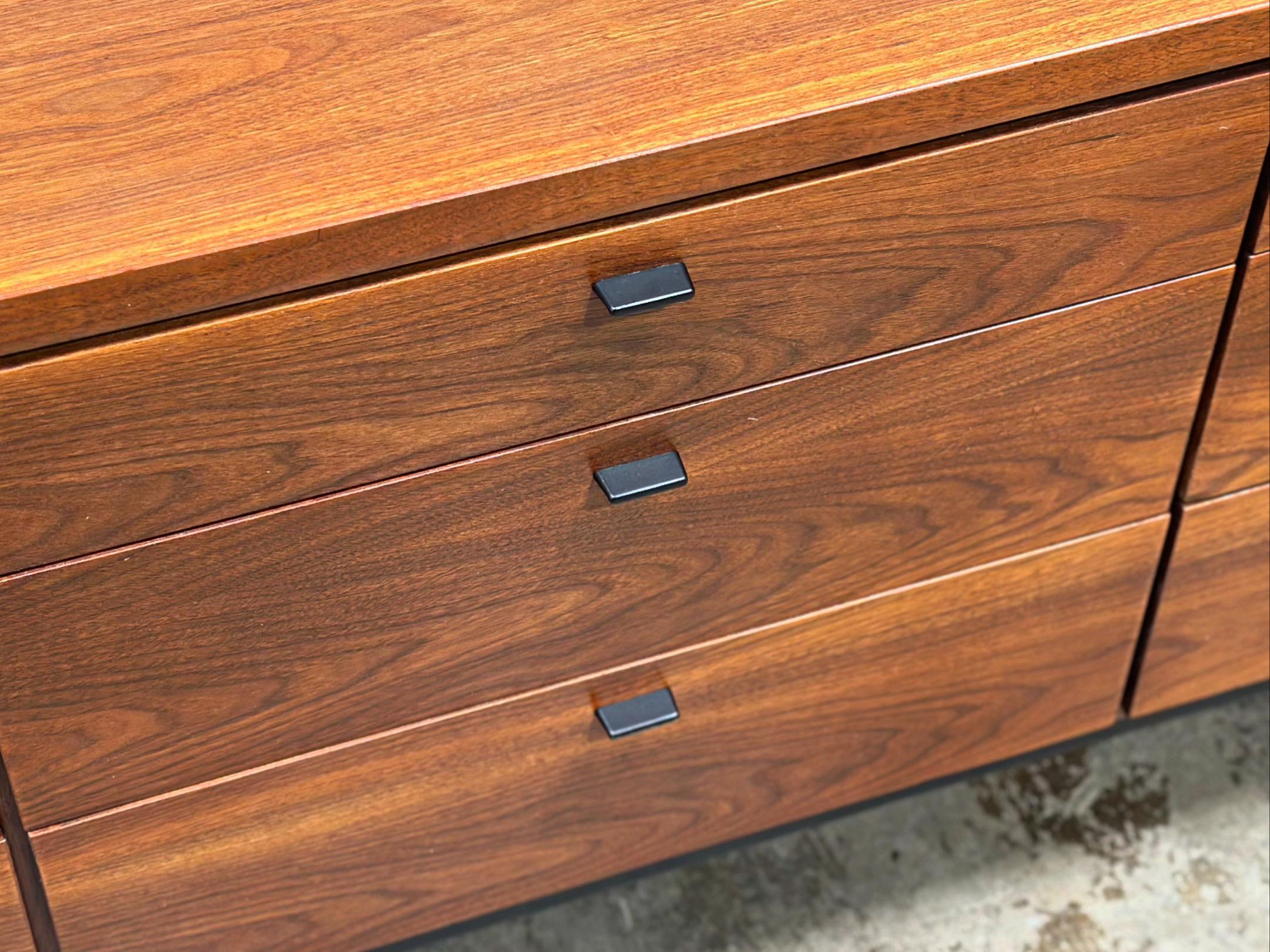 Mid-Century Modern Midcentury Jack Cartwright Walnut Dresser - Founders 