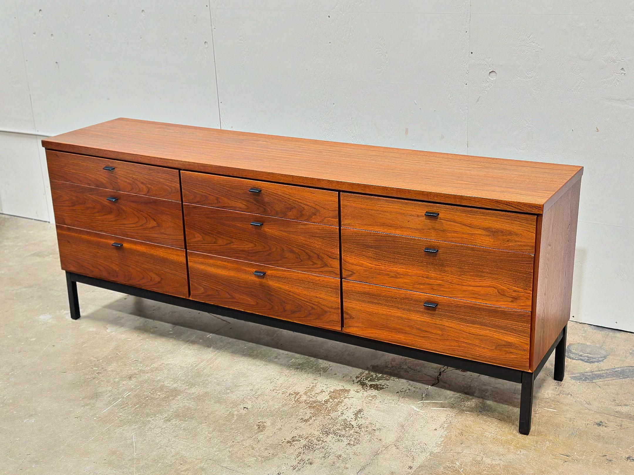 Mid-20th Century Midcentury Jack Cartwright Walnut Dresser - Founders 