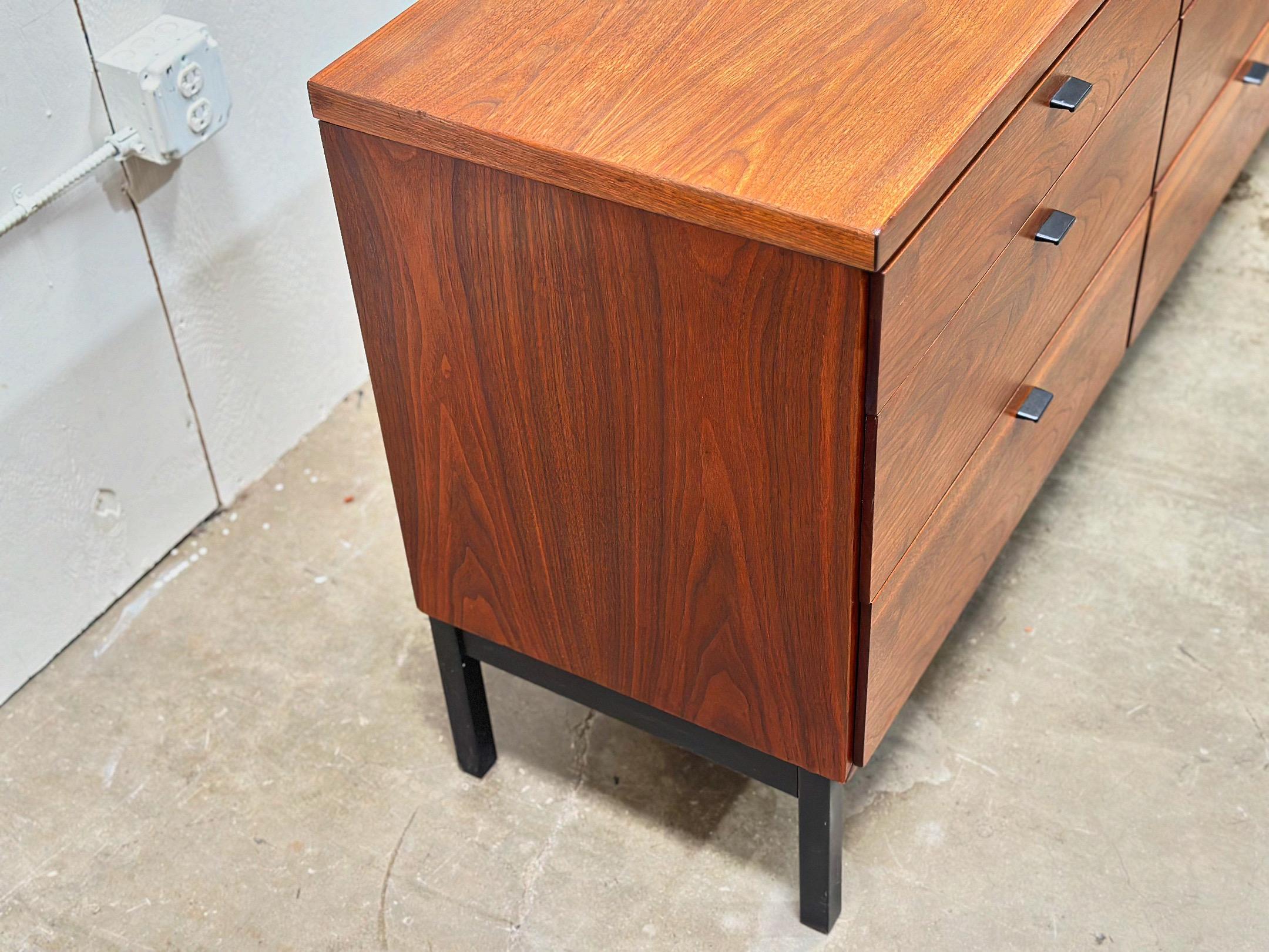 Midcentury Jack Cartwright Walnut Dresser - Founders 