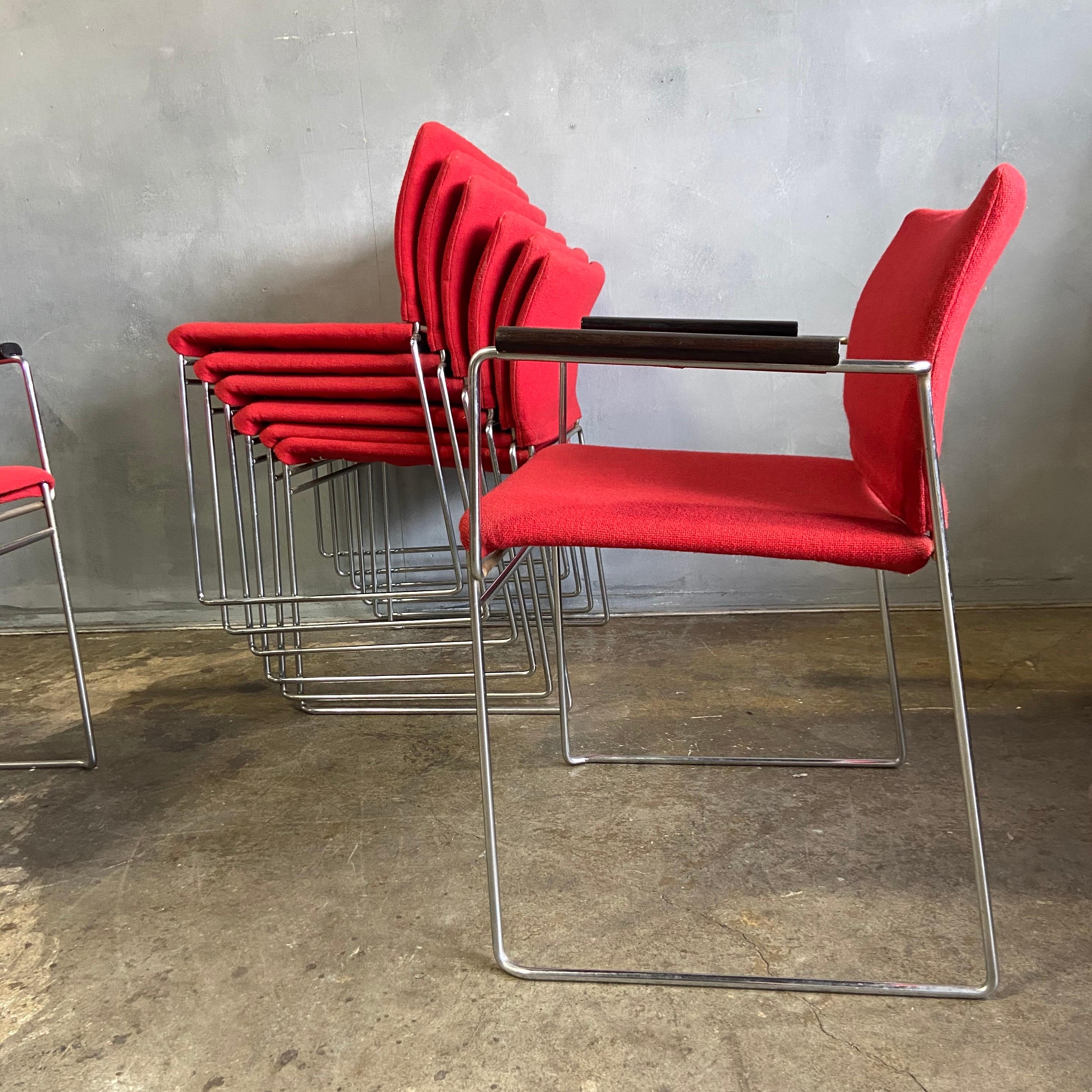 Midcentury Jano Chairs by Kazuhide Takahama Cassina In Good Condition For Sale In BROOKLYN, NY