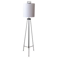 Midcentury Japanese Lantern Tripod Floor Lamp