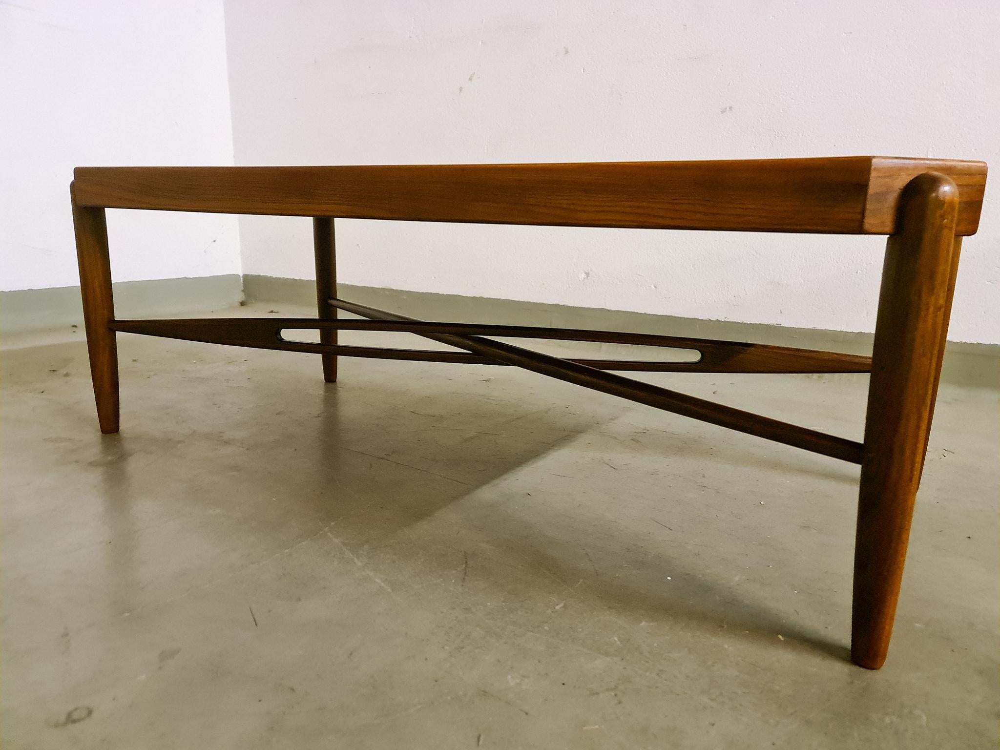 Rosewood Midcentury Jason Ringsted Danish Applied Art Coffee Table