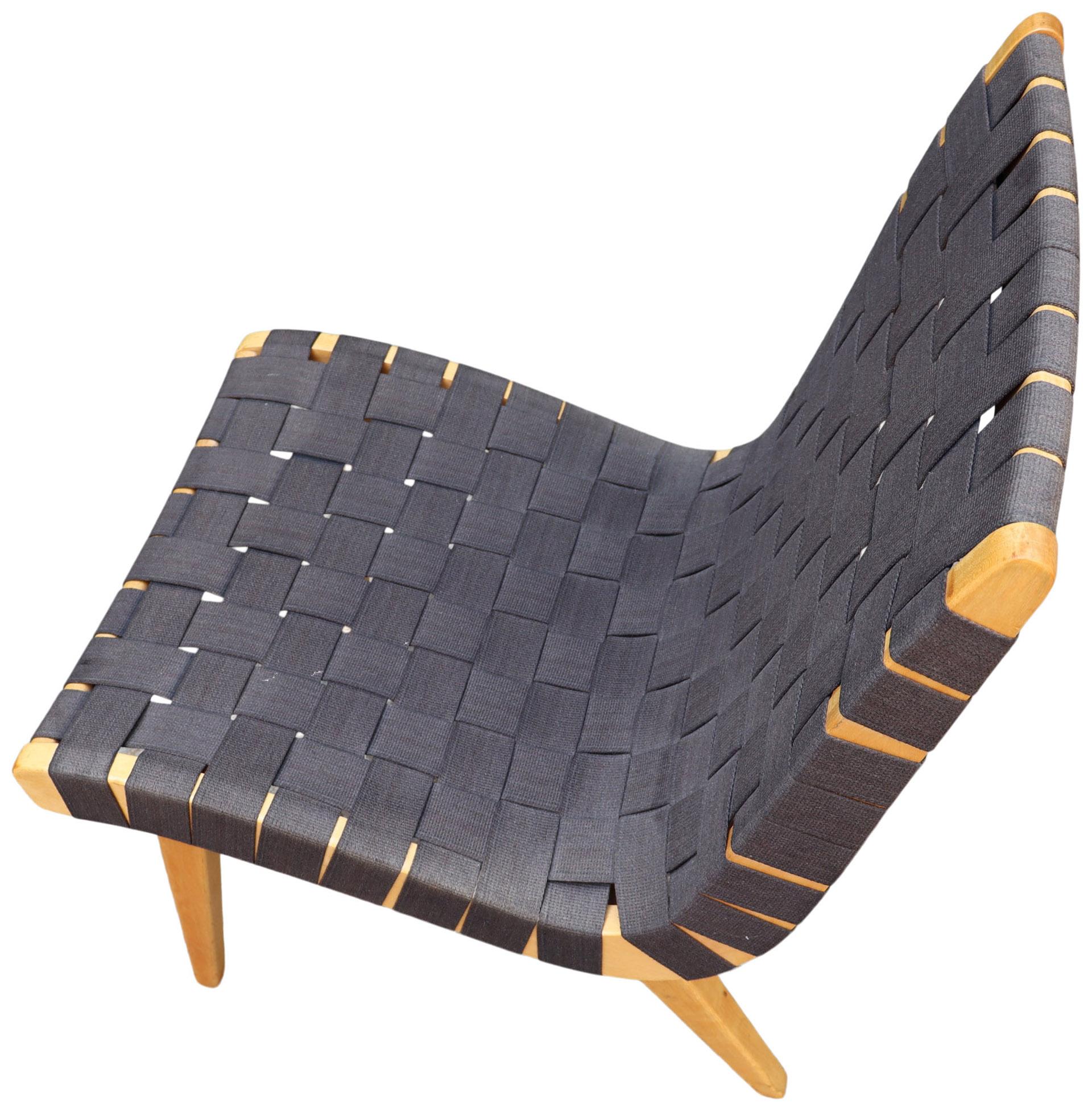 American Midcentury Jens Risom Lounge Chair for Knoll